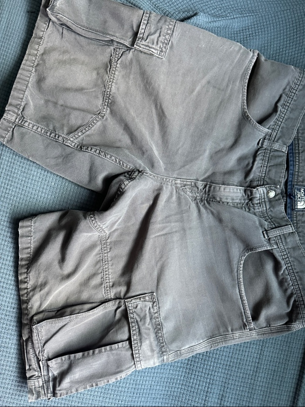 The North Face Men's Dark Gray Cargo Shorts